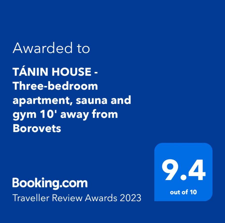 Tanin House - Three-Bedroom Apartment, Sauna And Gym 10' Away From Borovets Samokov Extérieur photo