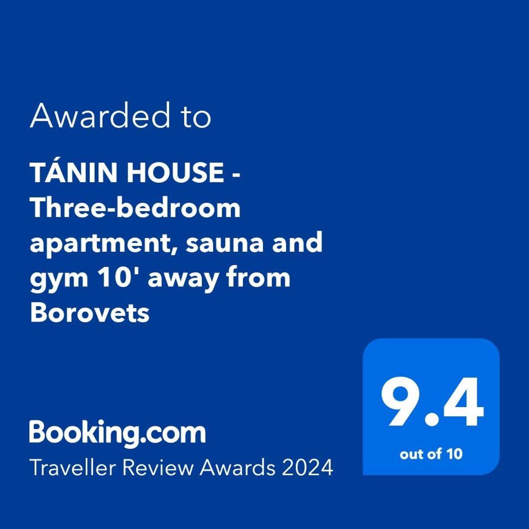 Tanin House - Three-Bedroom Apartment, Sauna And Gym 10' Away From Borovets Samokov Extérieur photo